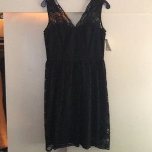 Marina Black lace dress NWT